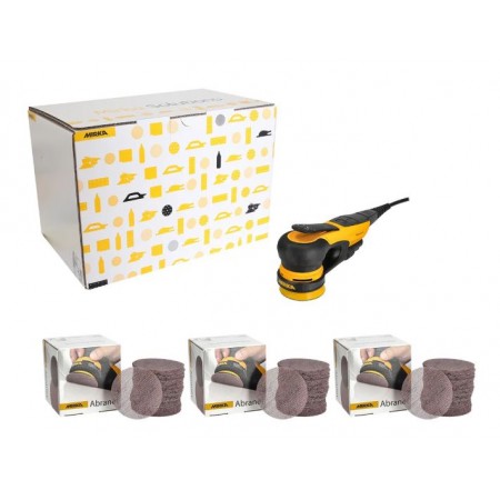 Mirka® - DEROS II 350CV 77mm 230V Orbit 5.0 UK Deco Solution Kit